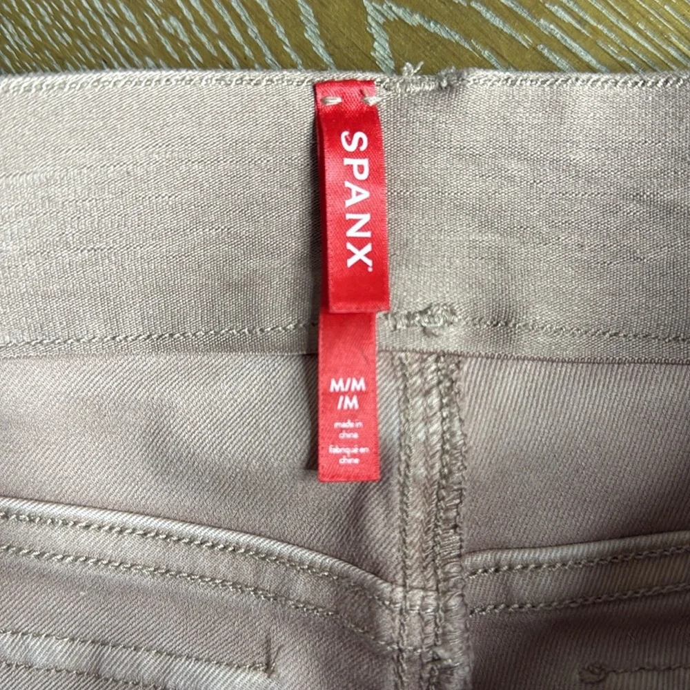 SPANX Maeve Stretch Twill Cropped Wide Wide-Leg Pant M - Picture 6 of 11